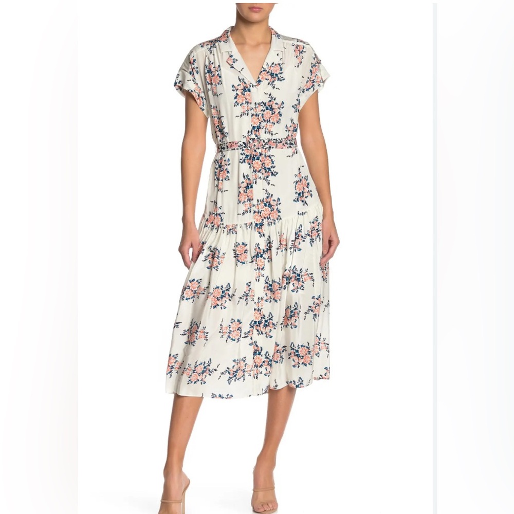 Veronica Beard ‘Meagan’ floral tiered dress, sz 0